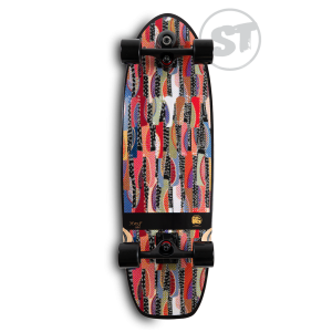Deskorolka Surfskate Cutback Surfskates Feather 34" ST